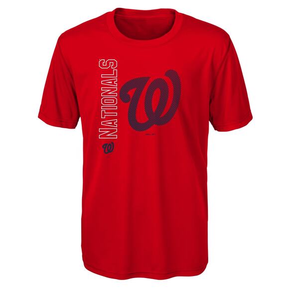 Gen2 Youth Washington Nationals Red Double Header T-Shirt, Kids, Large NWT - Picture 1 of 1
